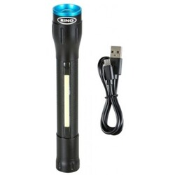 Ring Zoom 150 Lm Alu Torch, Rechargeable - Lommelygte