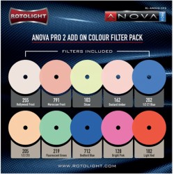 Rotolight 10 Piece Colour FX Pack for Anova PRO - Arbejdslampe