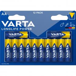 Varta Longlife Power Aa 12 Pack - Batteri