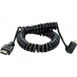 Atomos Coiled -Right angle Micro to Full HDMI 50cm - Ledning