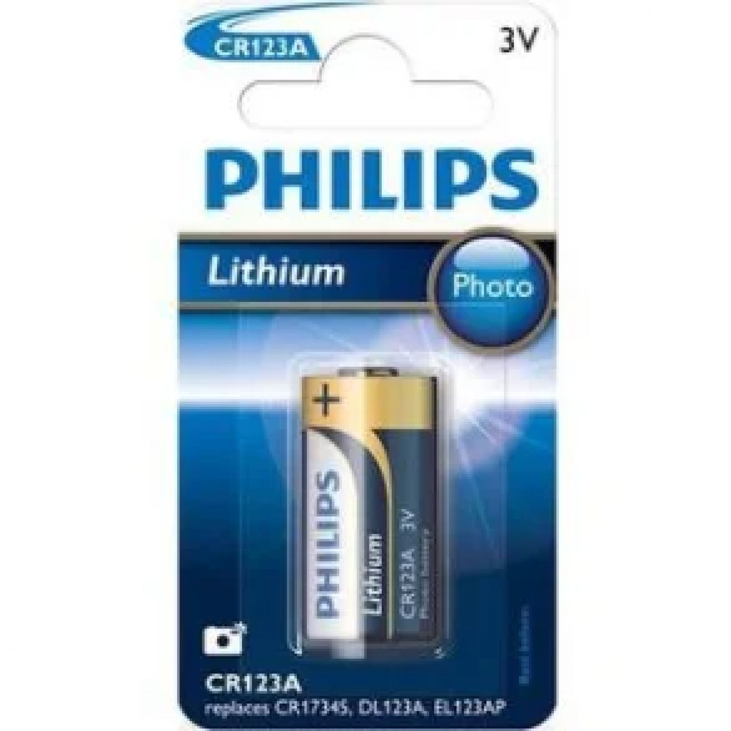 Philips CR2032/01B - Pile Lithium Bouton 3V - 220 MAh, Blister 1 Pièce