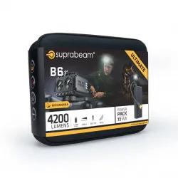 Suprabeam B6R 72Wh Genopladelig MTB Forlygte - Cykellygte Suprabeam B6R 72Wh Genopladelig MTB Forlygte - Cykellygte